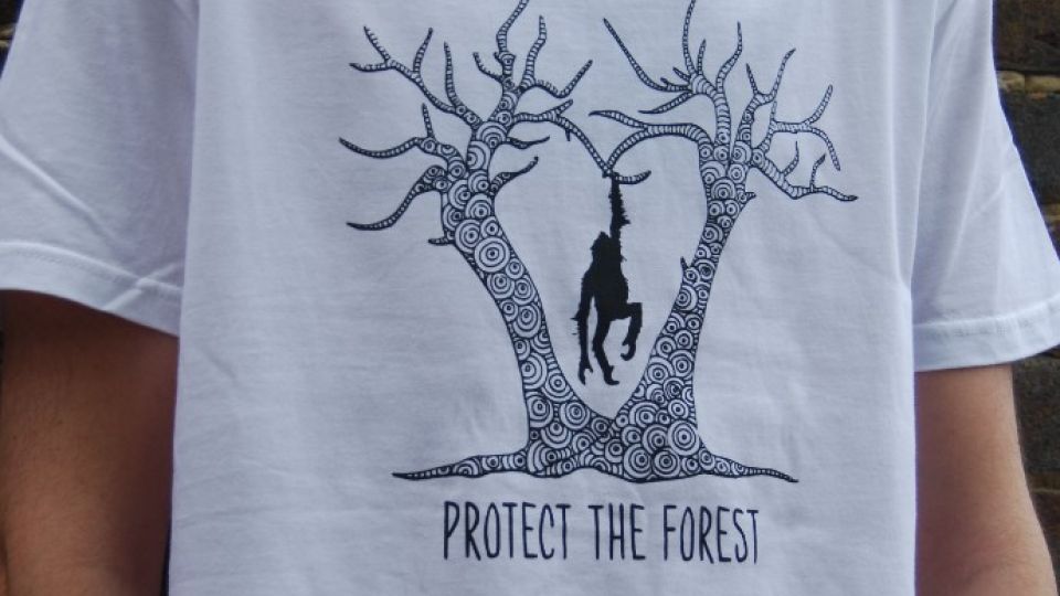 Mens Forest Tshirt