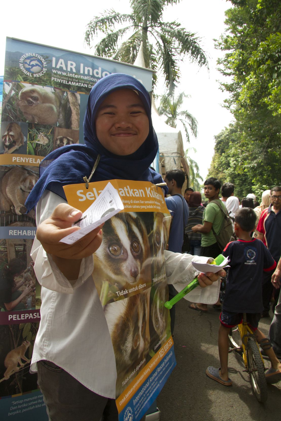 Outreach programme in Bogor