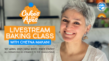 Chetna baking livestream for C4A
